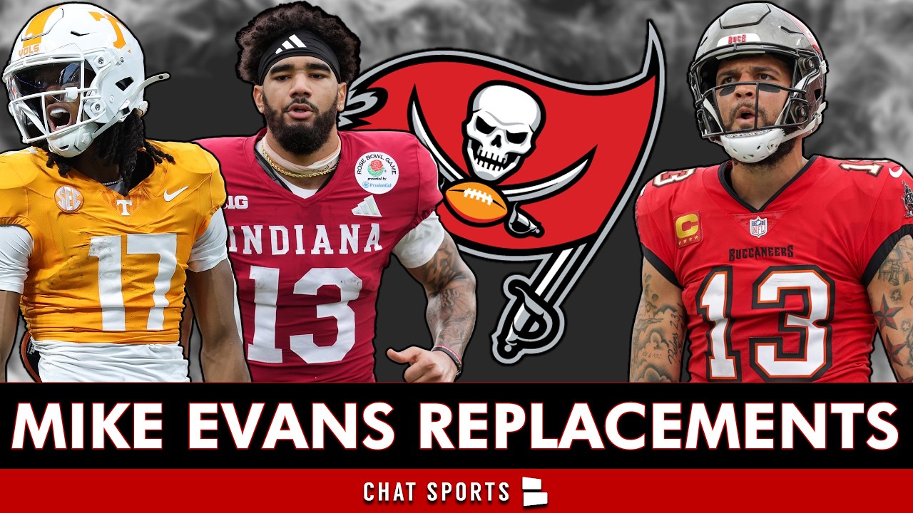 Mike Evans REPLACEMENTS After Leaving Buccaneers In NFL Free Agency | Tampa Bay Bucs Rumors