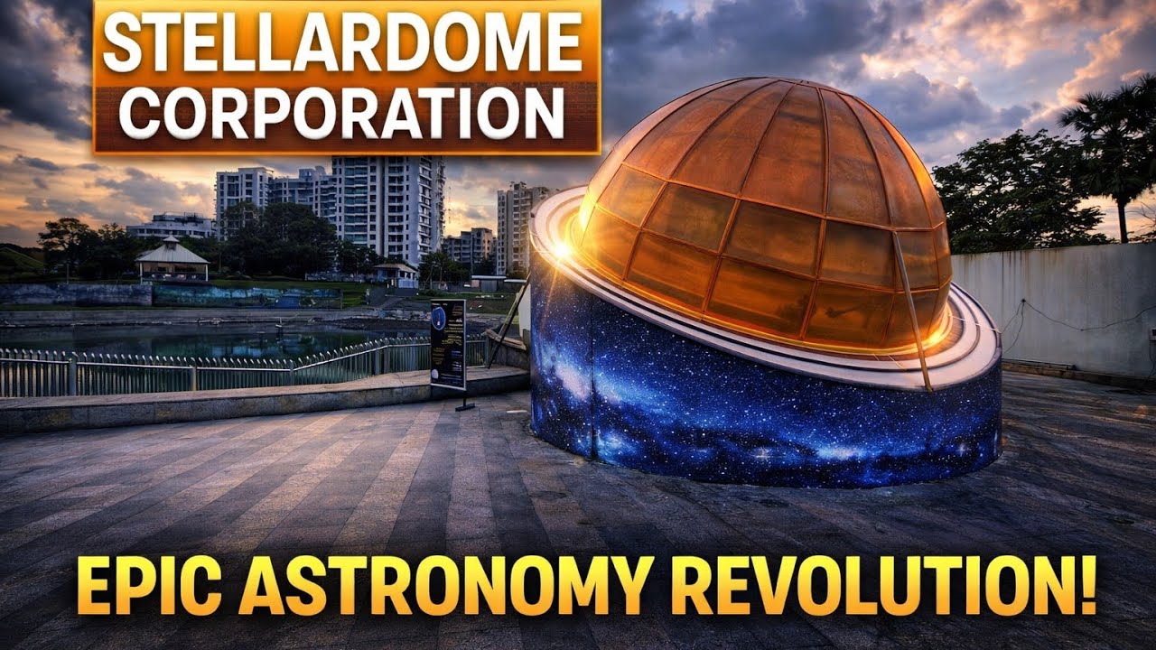 🔭 India’s Most Mind-Blowing 360° Space Dome Experience!