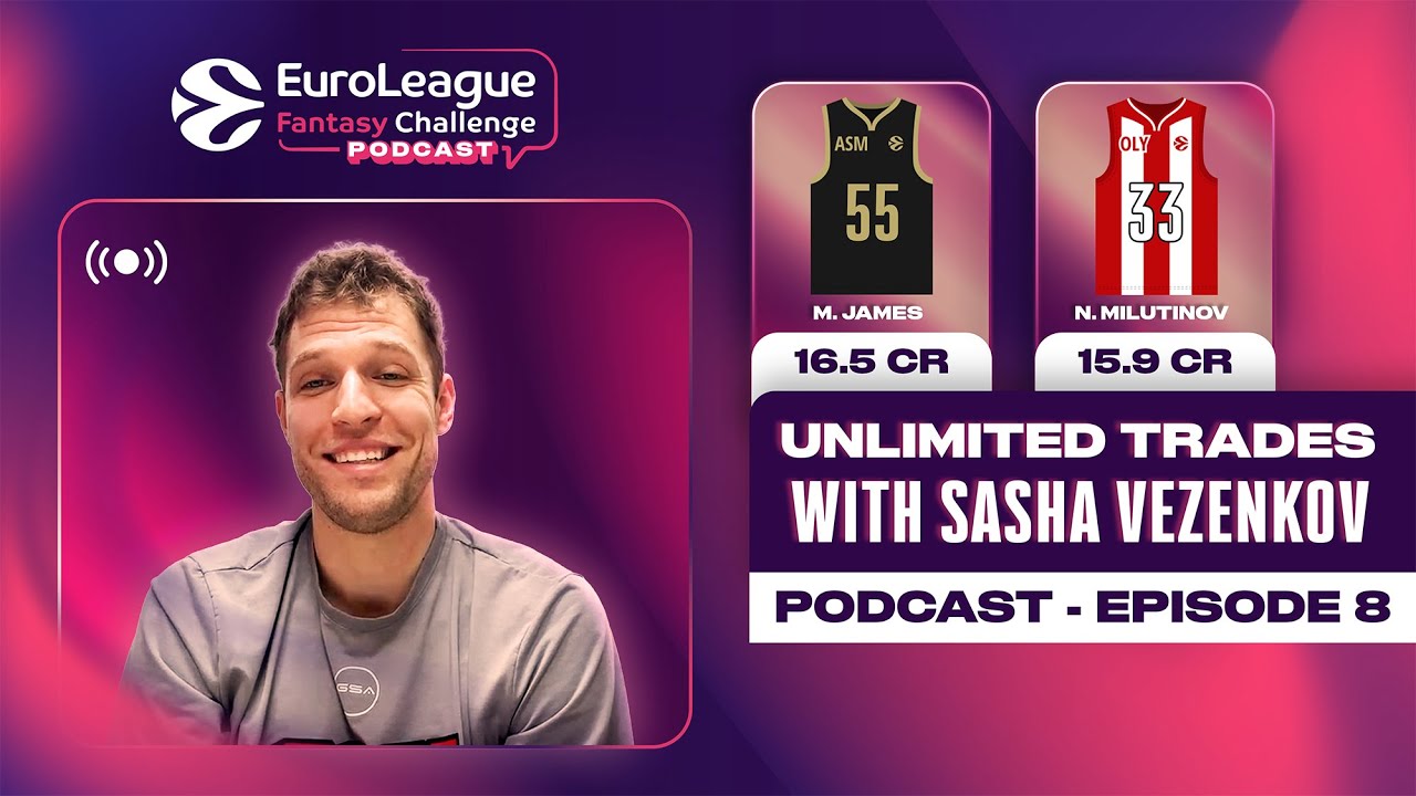 Неограниченные обмены Везенкова | Закрепление Милутинова и Фарида | Подкаст EuroLeague FANTASY 2025