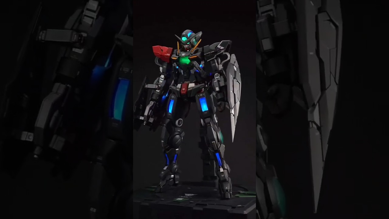 CUSTOM EXIA DARK SYSTEM #gunpla #gundam #gundamcustom #gundambuilder #gunplabuilder #fyp #bandai