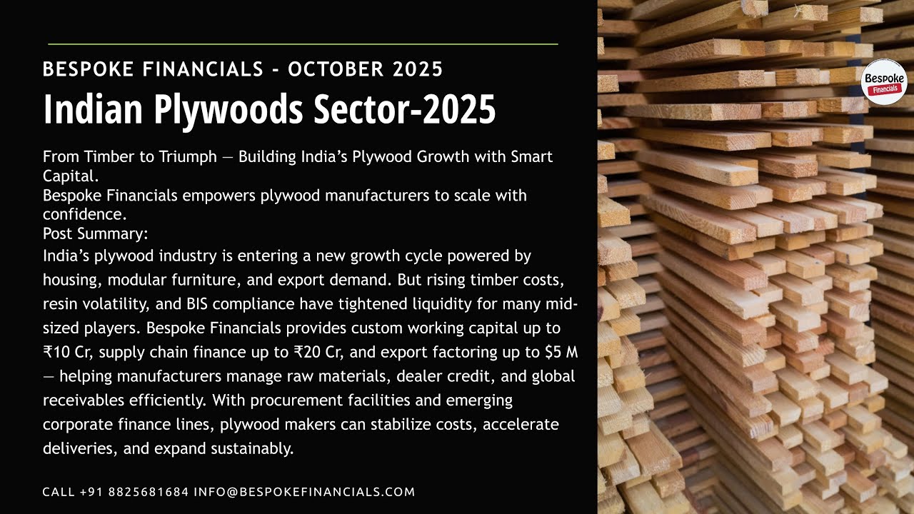 India's Plywood Industry Growth & Sustainability 4K