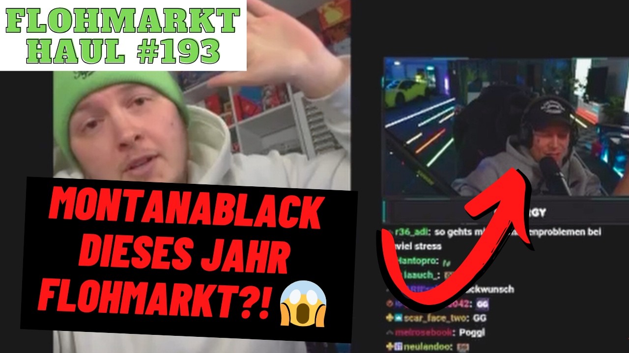 MontanaBlack 2025 auf dem FLOHMARKT?! Trödelmarkt eskaliert mal wieder KOMPLETT 💥