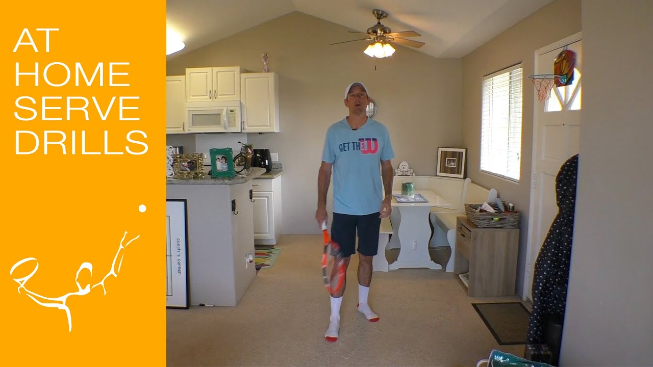At-Home Tennis Serve Drills