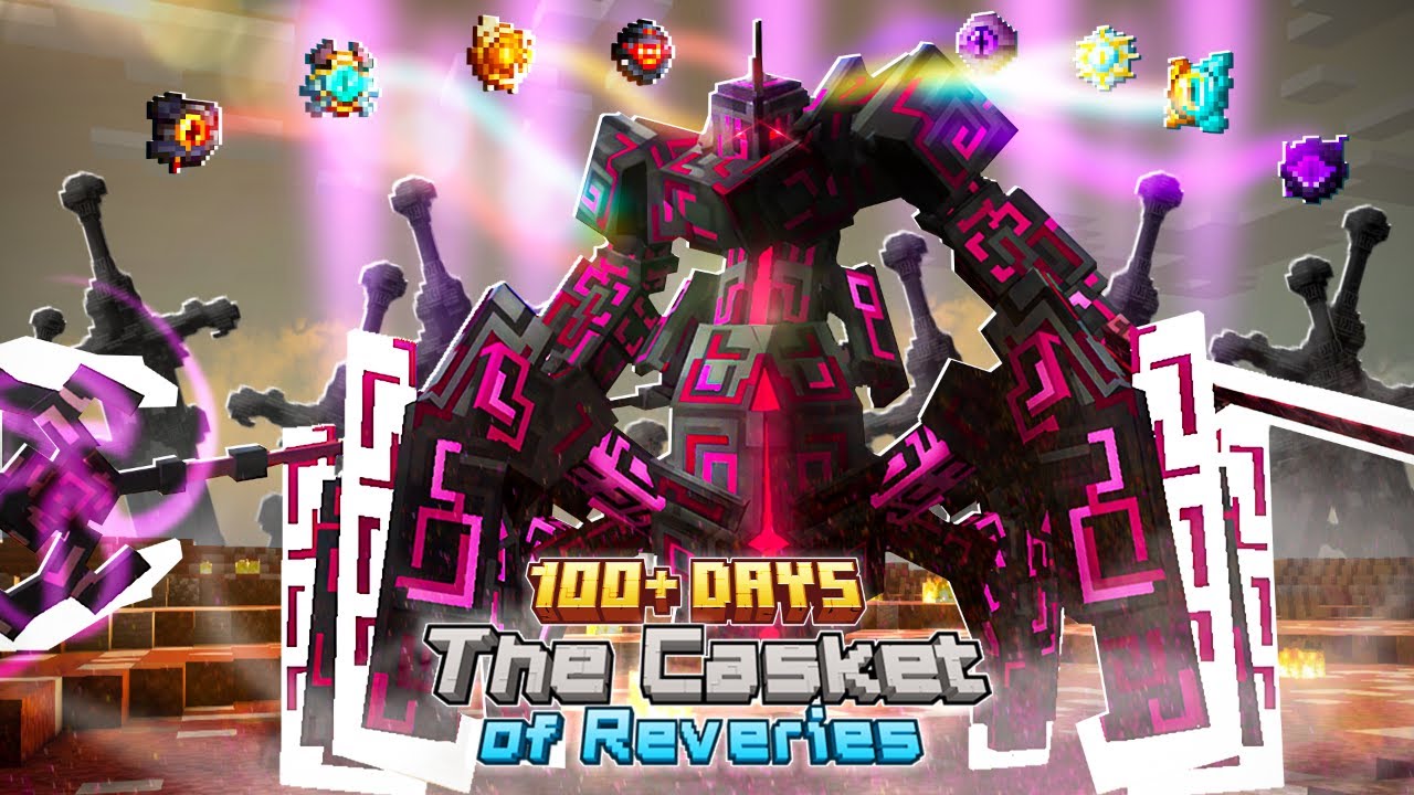 I Survived Minecraft's CASKET OF REVERIES! (Full Movie)