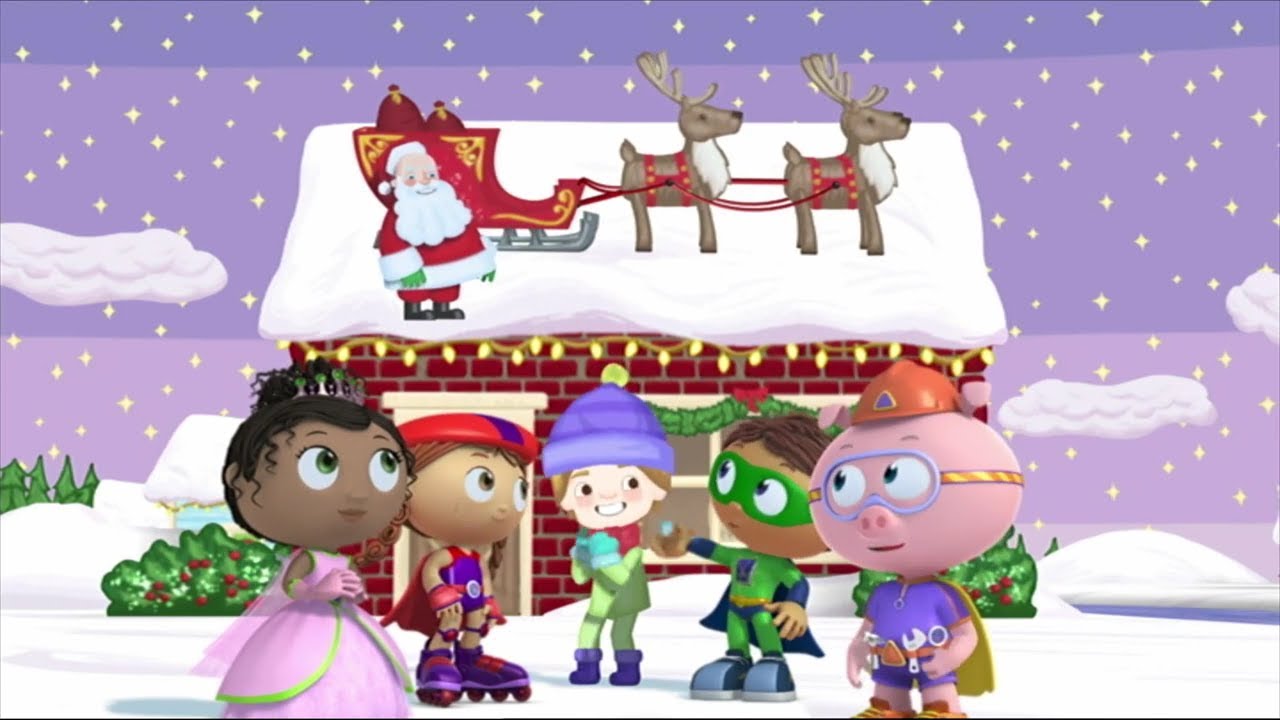 Super WHY! - 'Twas the Night Before Christmas | 1 HOUR Compilation | Videos For Kids
