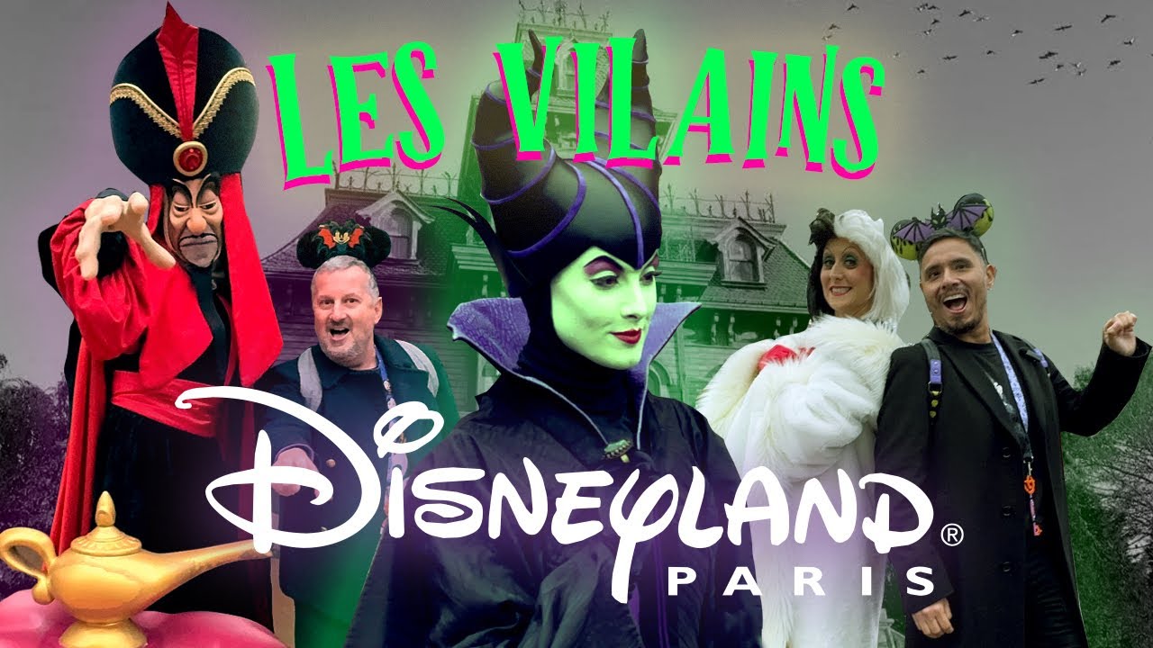Les vilains Disney à Disneyland Paris