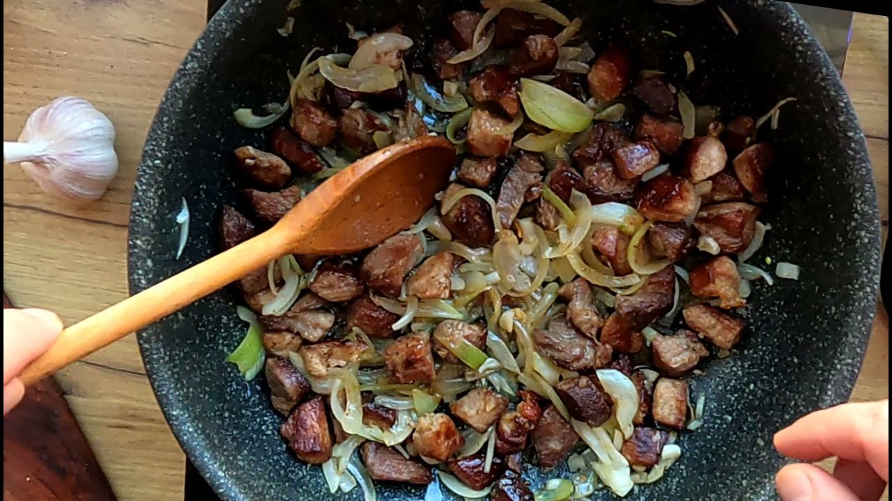 Лучшее рагу со свиной лопаткой. пока я так готовлю, гости облизываются!