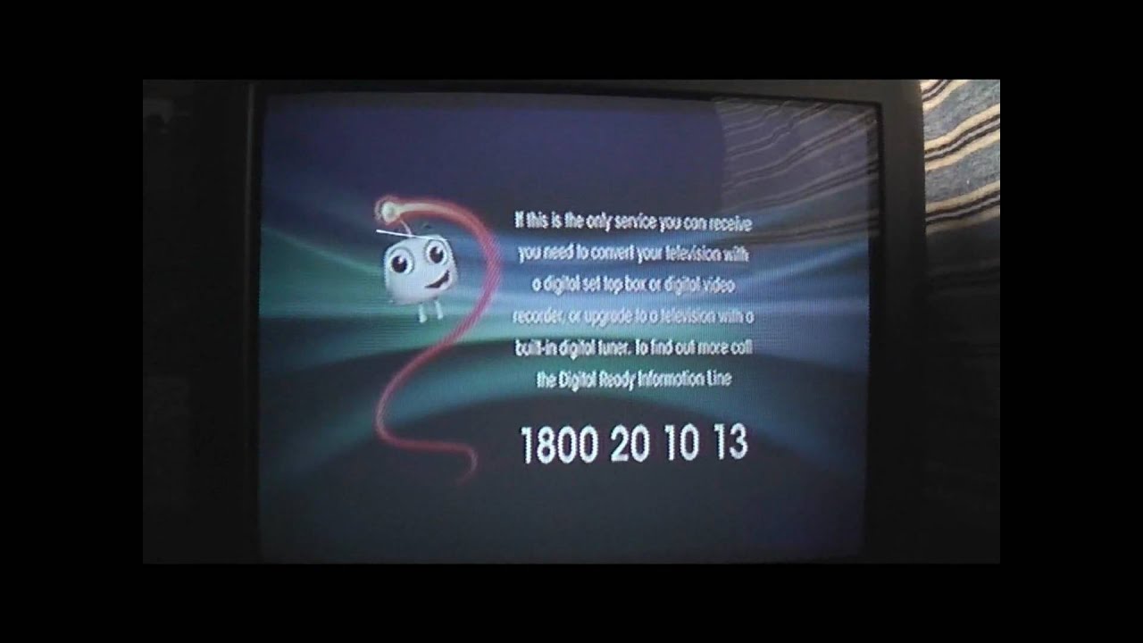 DTV Switch, No More Analogue :(
