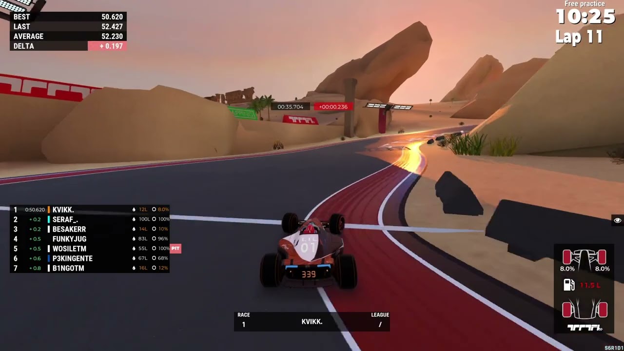 TMFL | SEASON 6 - RACE 01: DAKU RACEWAY casted by Geek and Turbo
