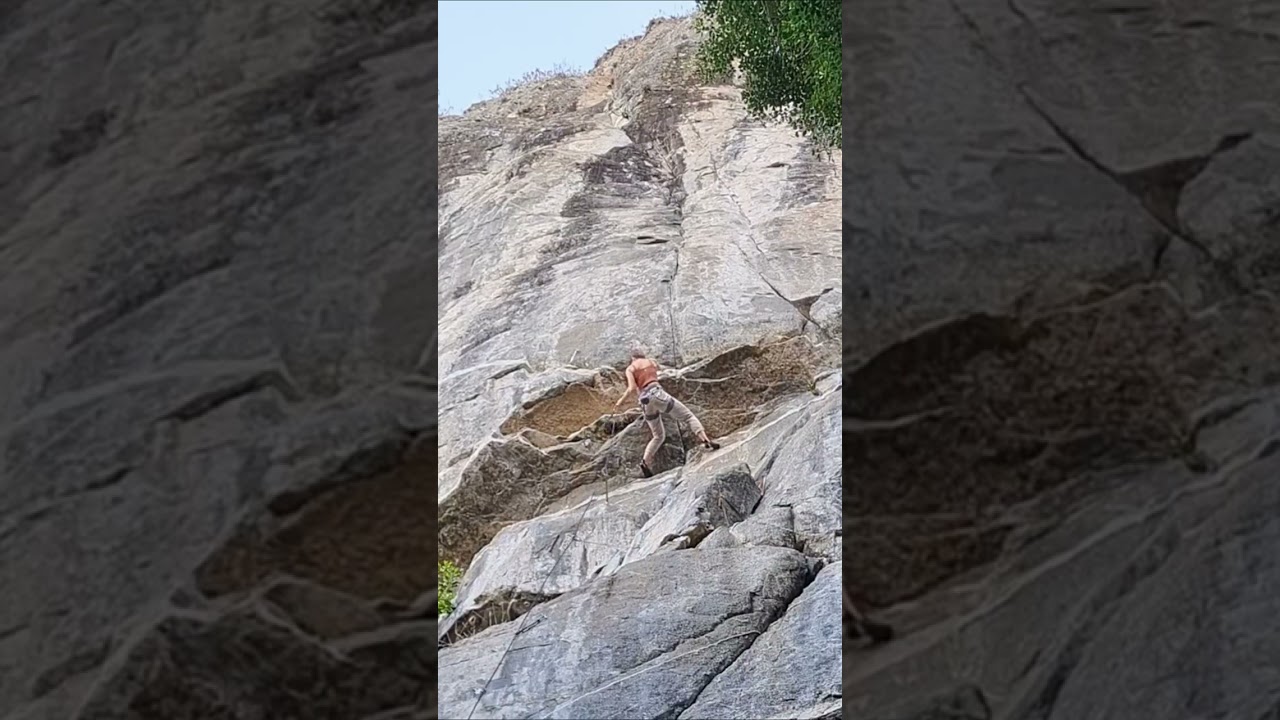 Escalada na Pedra da Divisa, Cecilia Cruz na Historia sem fim - 8b Br