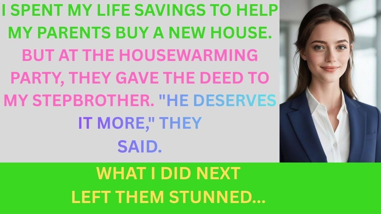 Spent My Life Savings To Help My Parents Buy A New House. But They Gave The Deed To My Stepbrother.