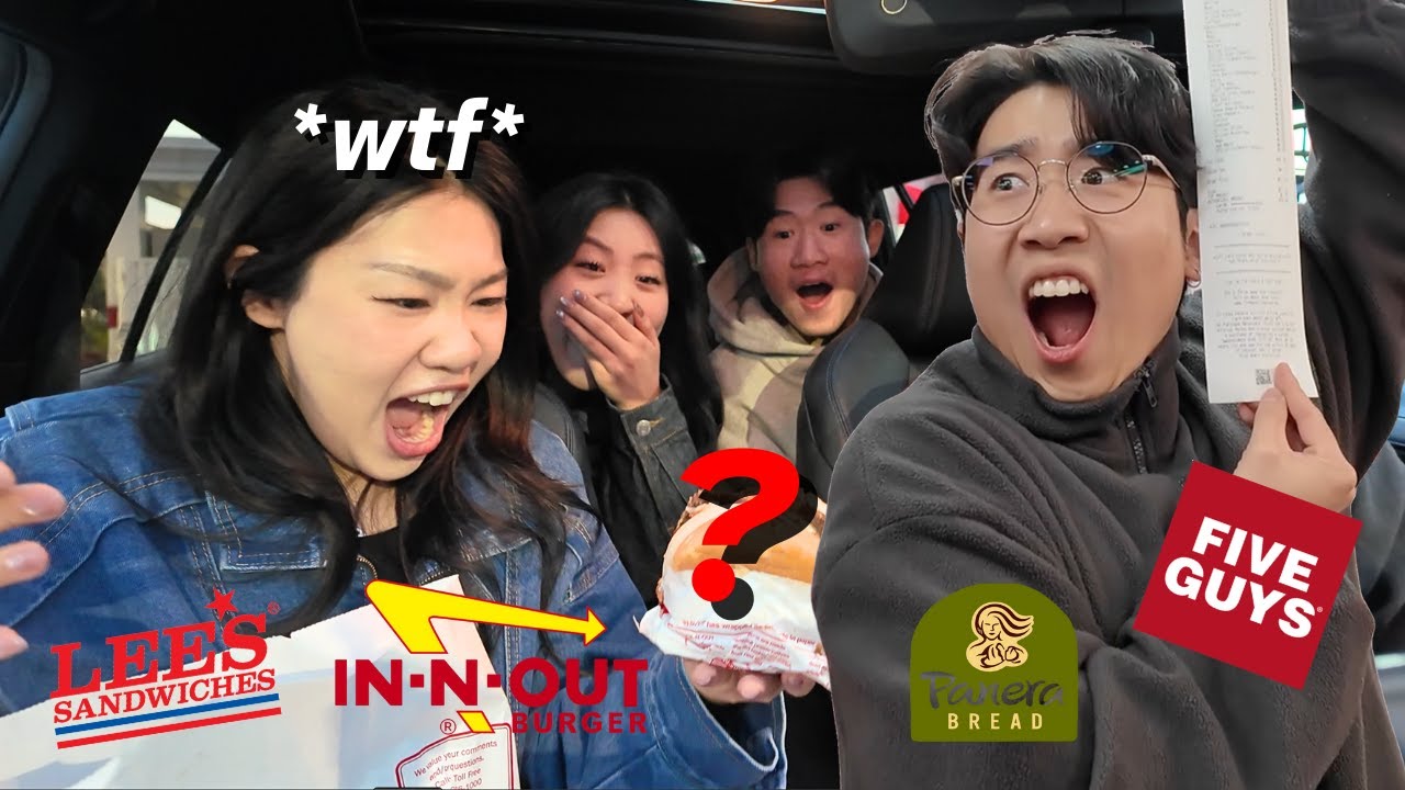 LETTING FAST FOOD EMPLOYEES DECIDE WHAT WE EAT FOR 24 HRS!!!!