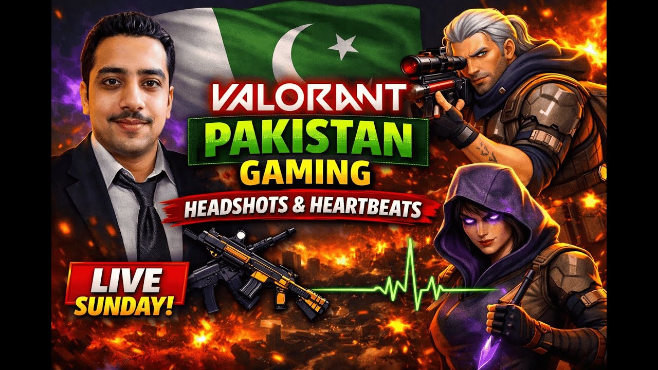 Valorant Pakistan Gaming Live | Headshots & Heartbeats | Subscriber game !Join for queue