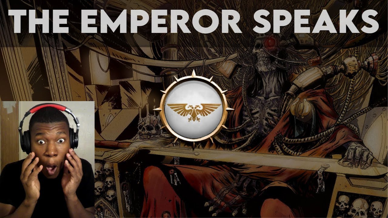 Godblight - Guilliman speaks to the Emperor || Voice Over REACTION