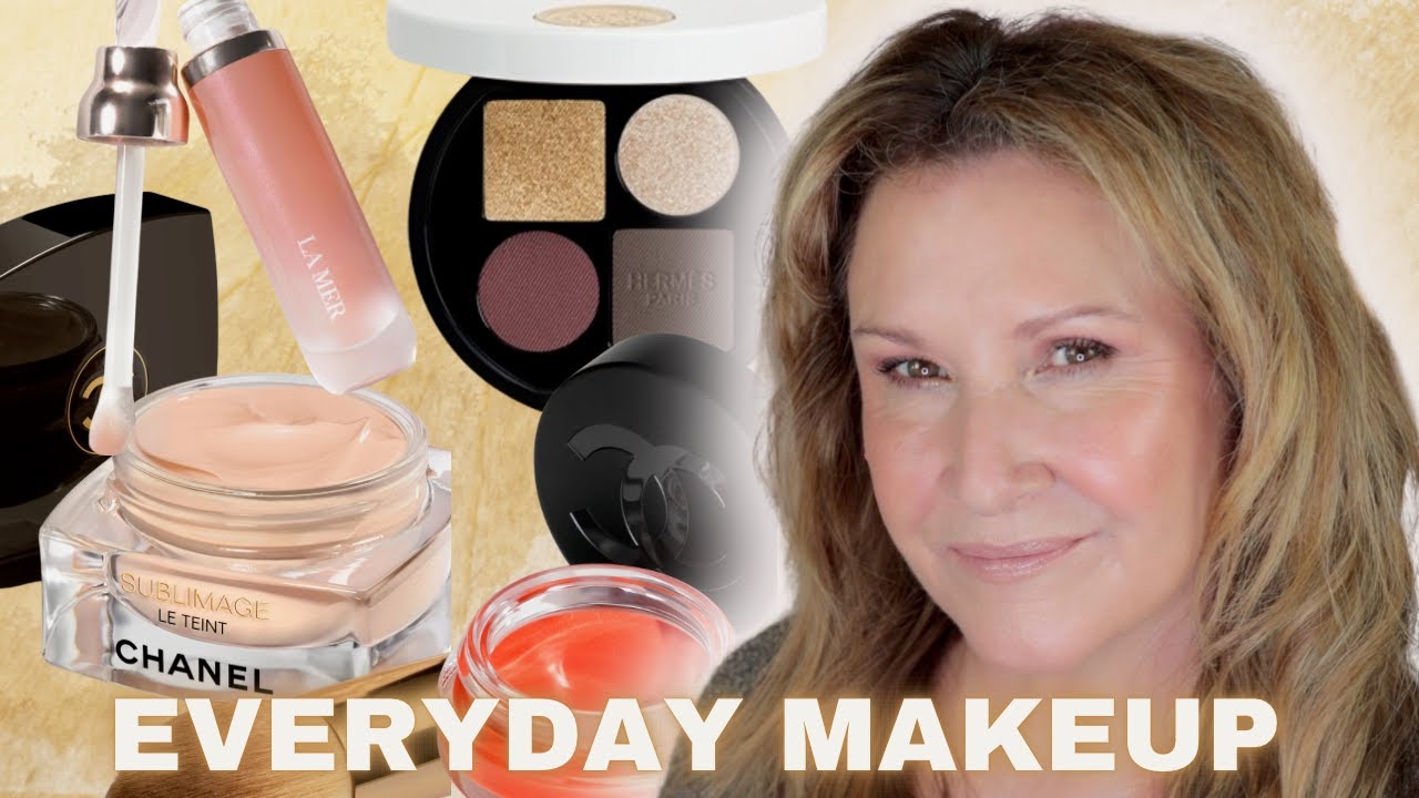 EVERYDAY MAKEUP | Chanel Sublimage Le Teint Foundation | Hermes Eyeshadow | La Mer