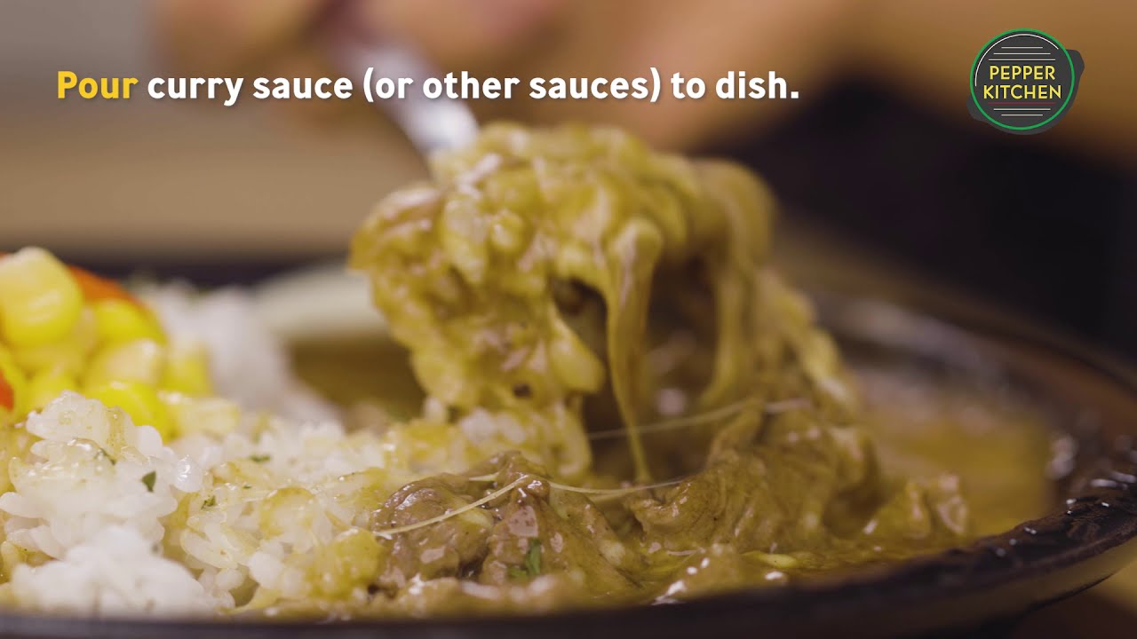 Sizzling Your Cheese Curry Rice