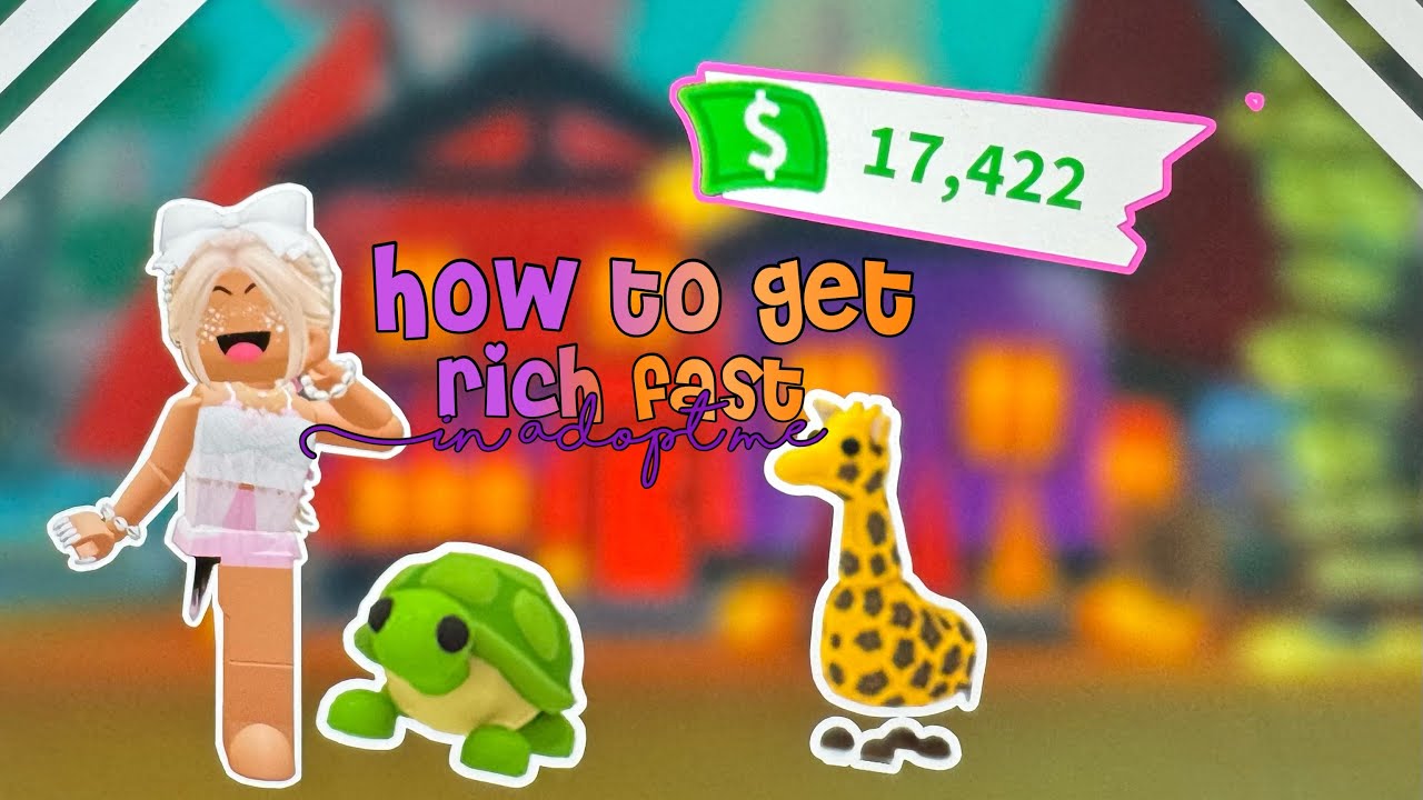 ⋆. 𐙚 ˚ 🐬 🏄‍♀️ how to get rich FAST in adopt me // 2 MINUTES !! //
