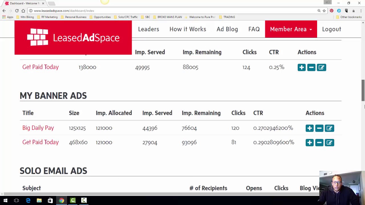 Leased Ad Space - update and new numbers