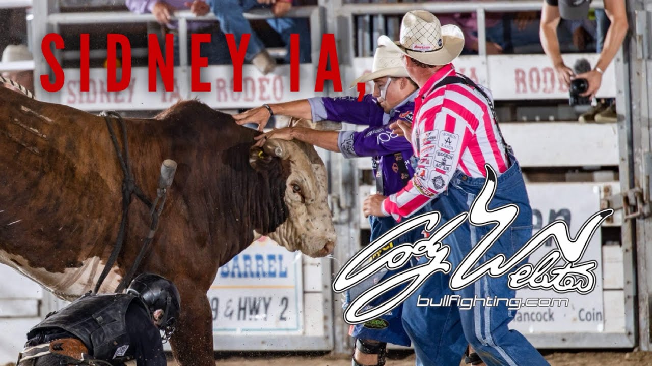 Cowtown Rodeo Sidney IA, 2021- Behind the chutes #35