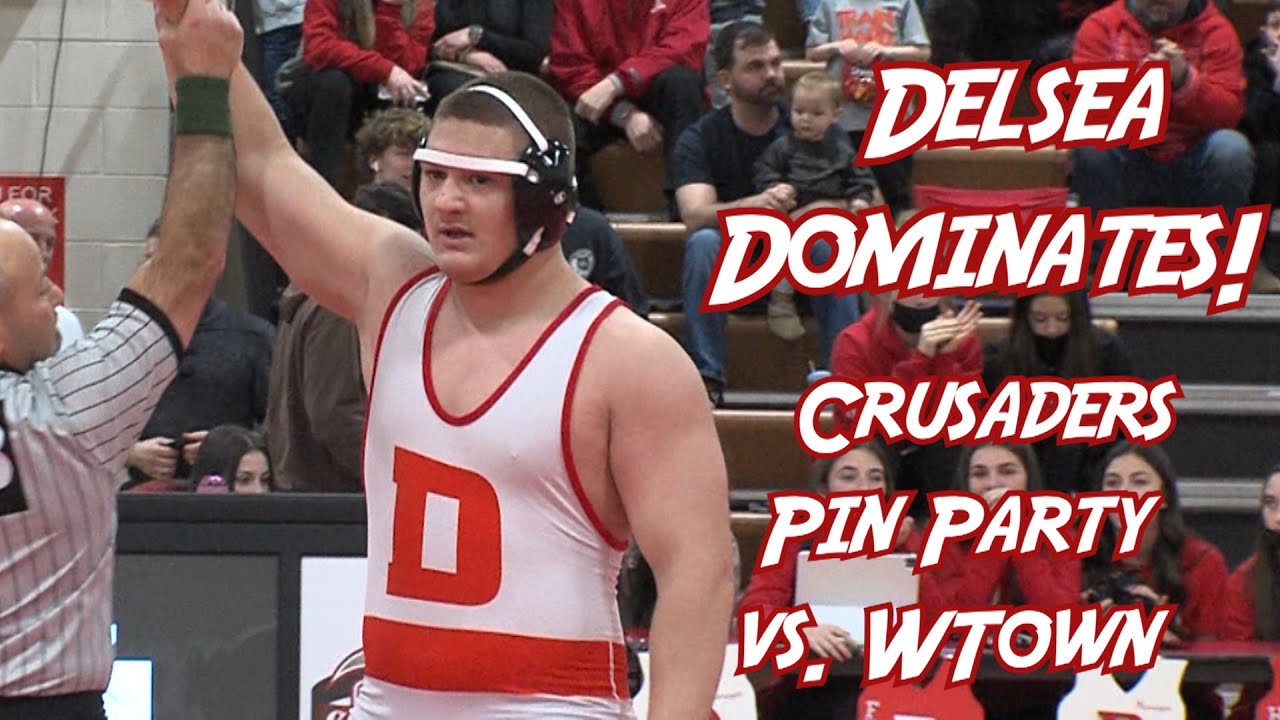 Delsea 61 Williamstown 11 | Wrestling | Boos, Derenberger, Schoppe, DiGiovacchino, Maxwell pins