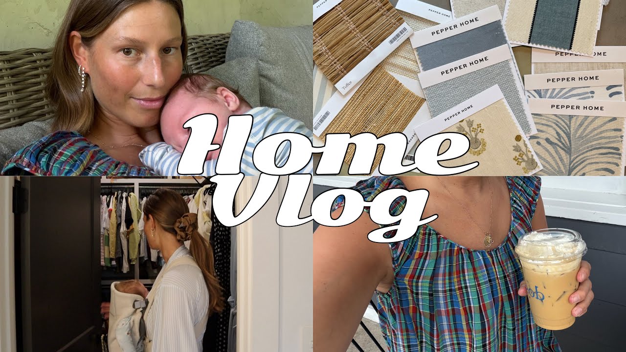 HOME VLOG: Trying to get into a new routine + A few days at home