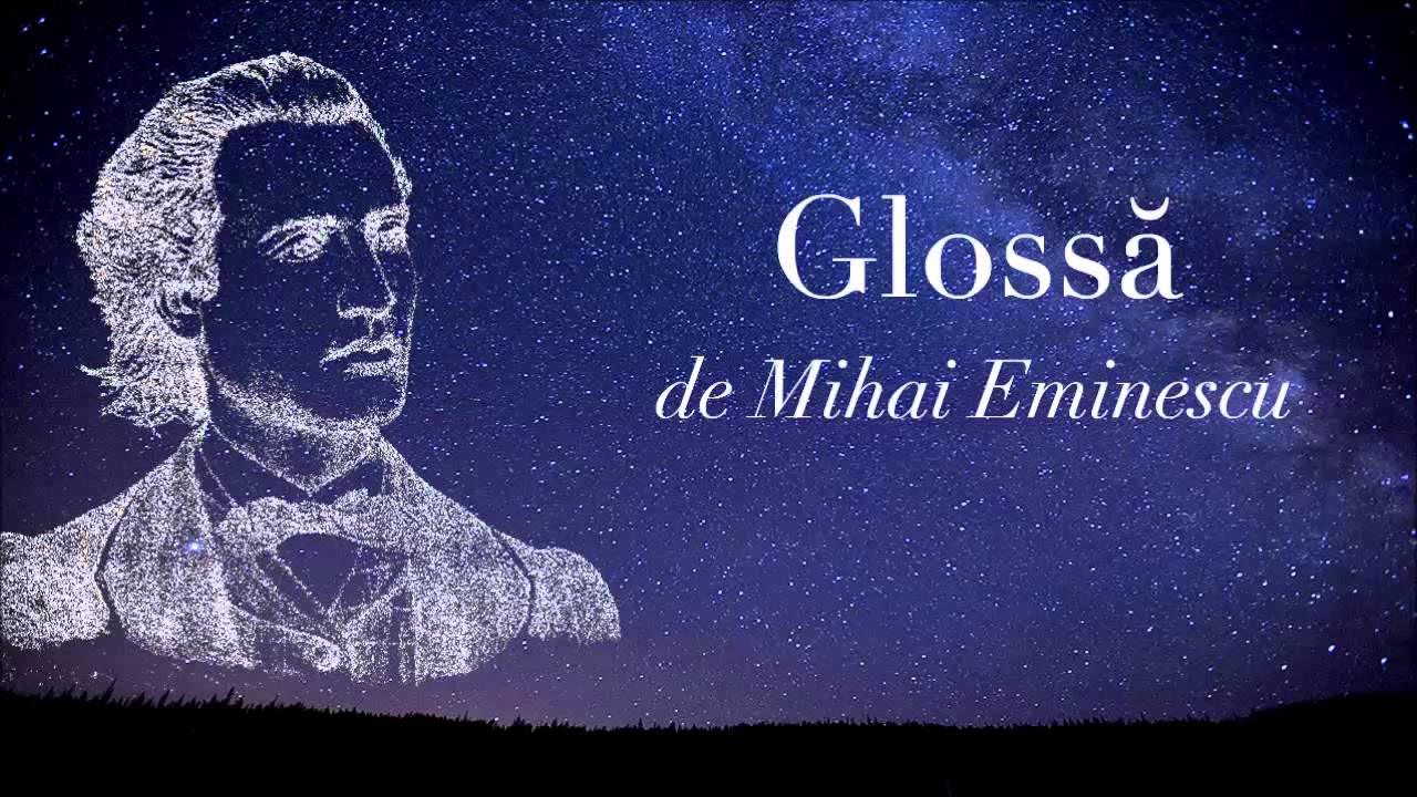 Glossă - Mihai Eminescu