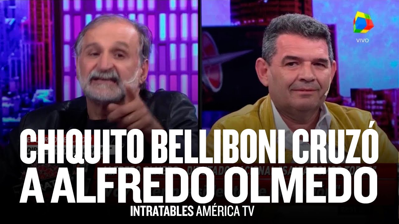 Chiquito Beliboni cruzó a Alfredo Olmedo // Intratables