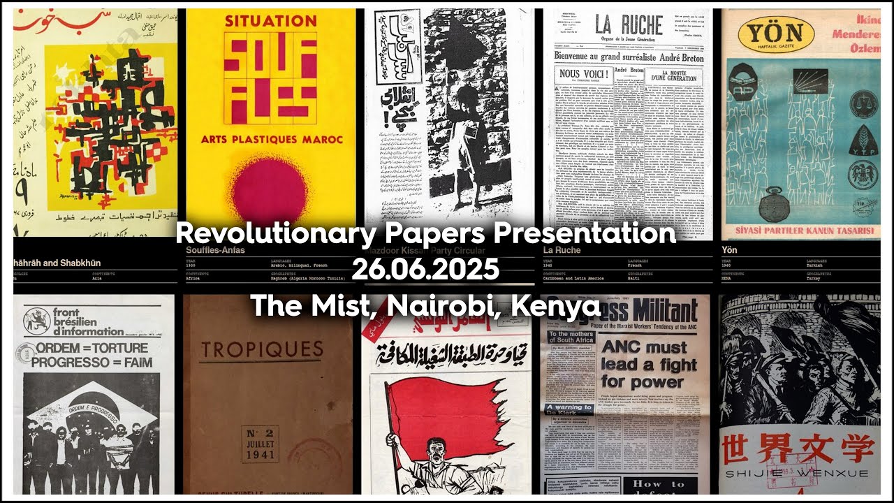 Revolutionary Papers at The Africa Is a Country Festival