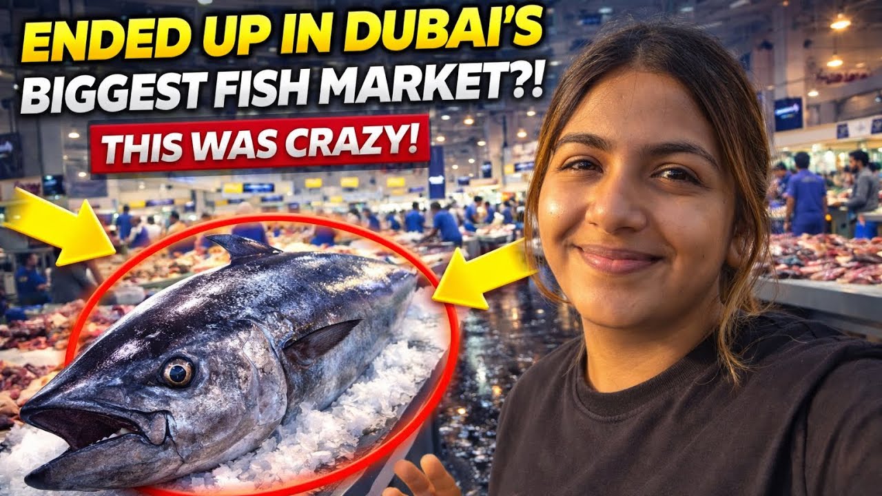 Ended Up In DUBAI'S Biggest Fish Market
