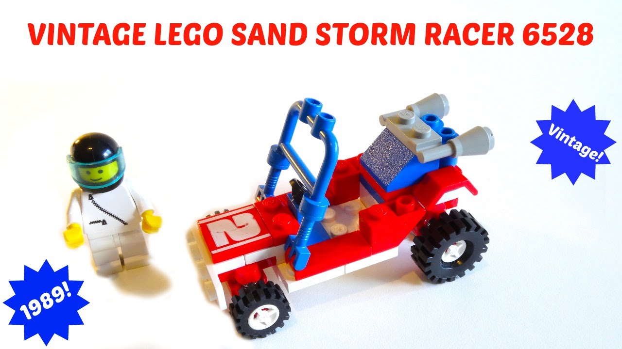Vintage LEGO Sand Storm Racer - 6528 from 1989!
