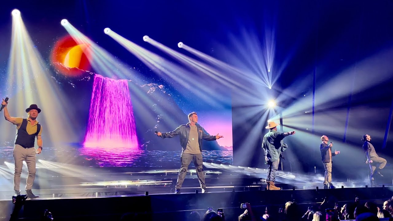 Backstreet Boys - Incomplete live in Las Vegas, NV - 4/15/2022