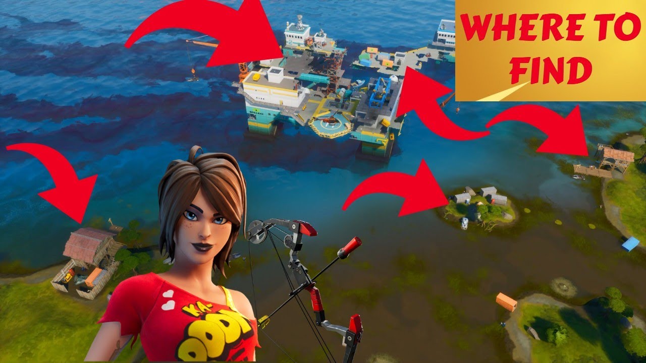 WHERE TO FIND TNTina and Get the MYTHIC BOOM BOW at the EXPLODED Rig