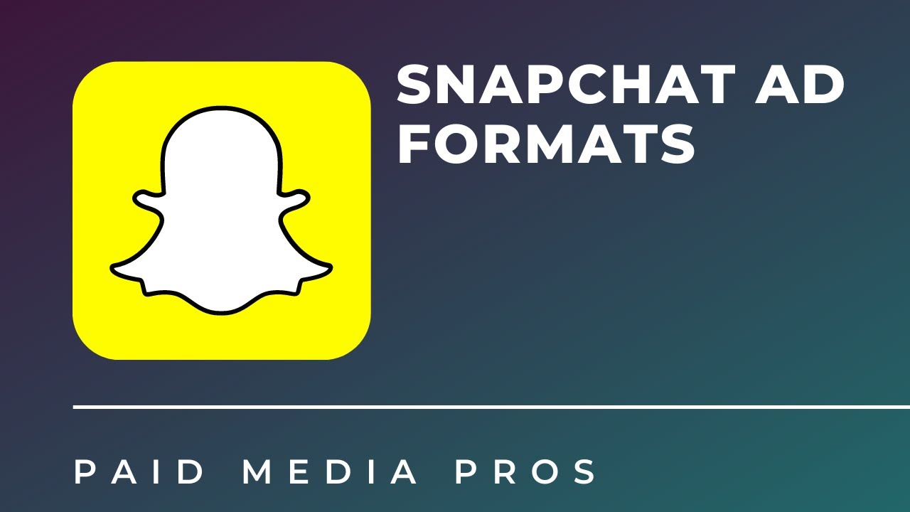 Snapchat Ad Formats