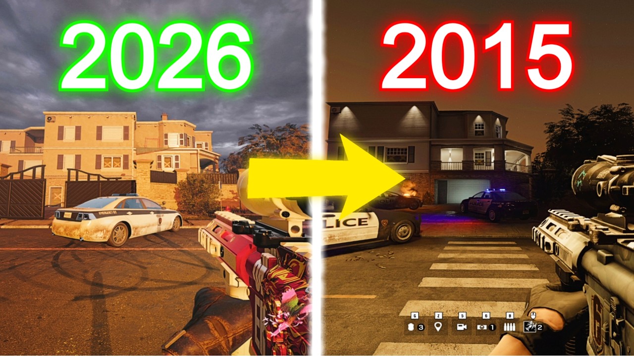 HOW TO GO BACK AND PLAY OLD R6 / MODDED SIEGE!!