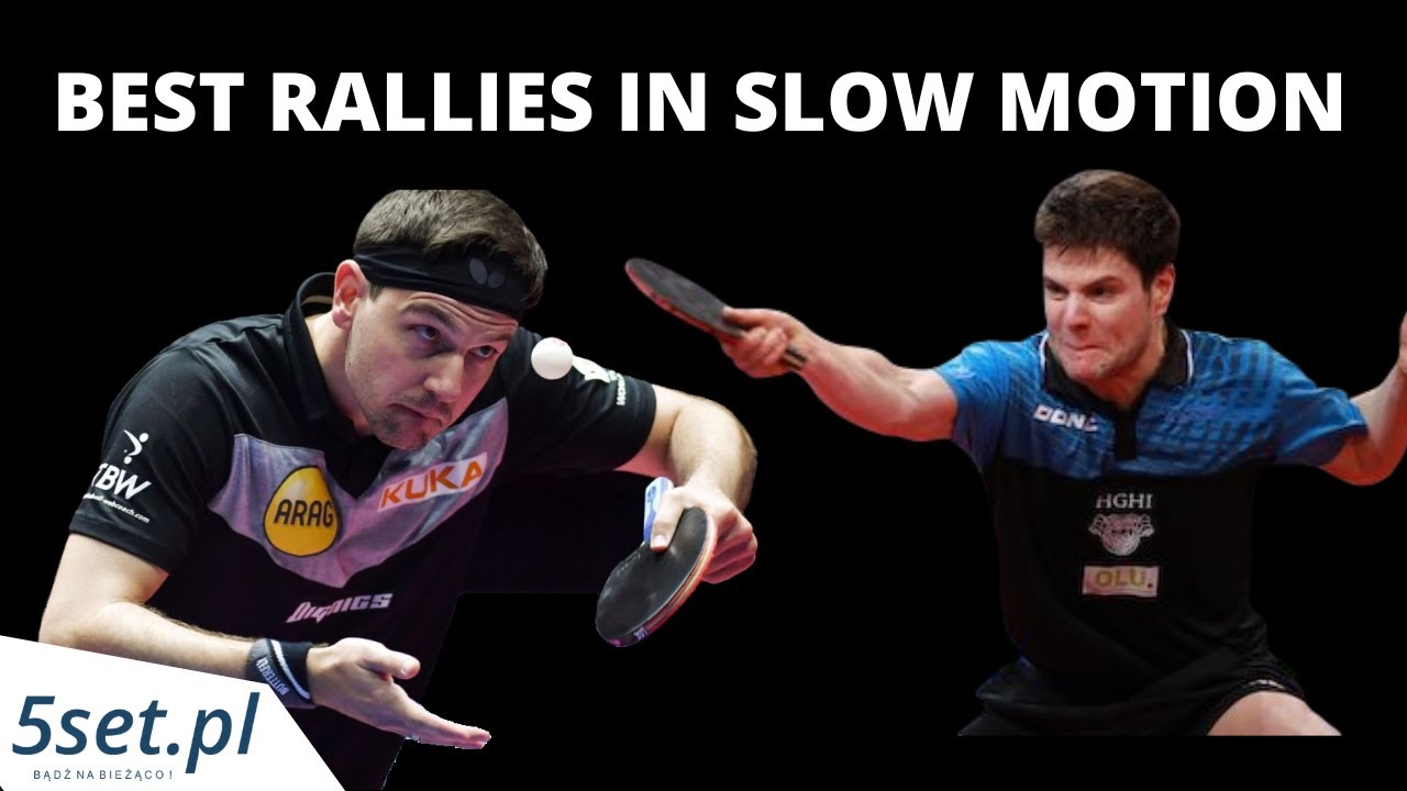 THE BEST OF: Timo Boll and Dimitrij Ovtcharov in Slow Motion