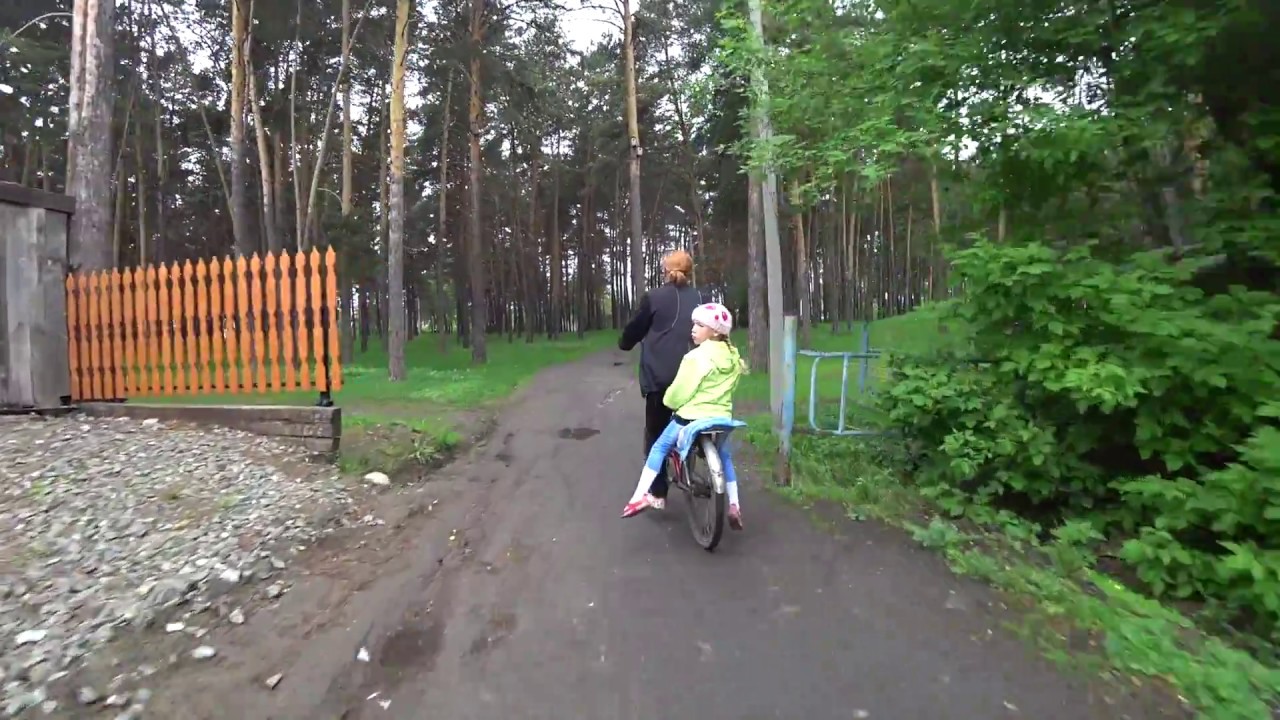 Асино, велопрогулка по городу.