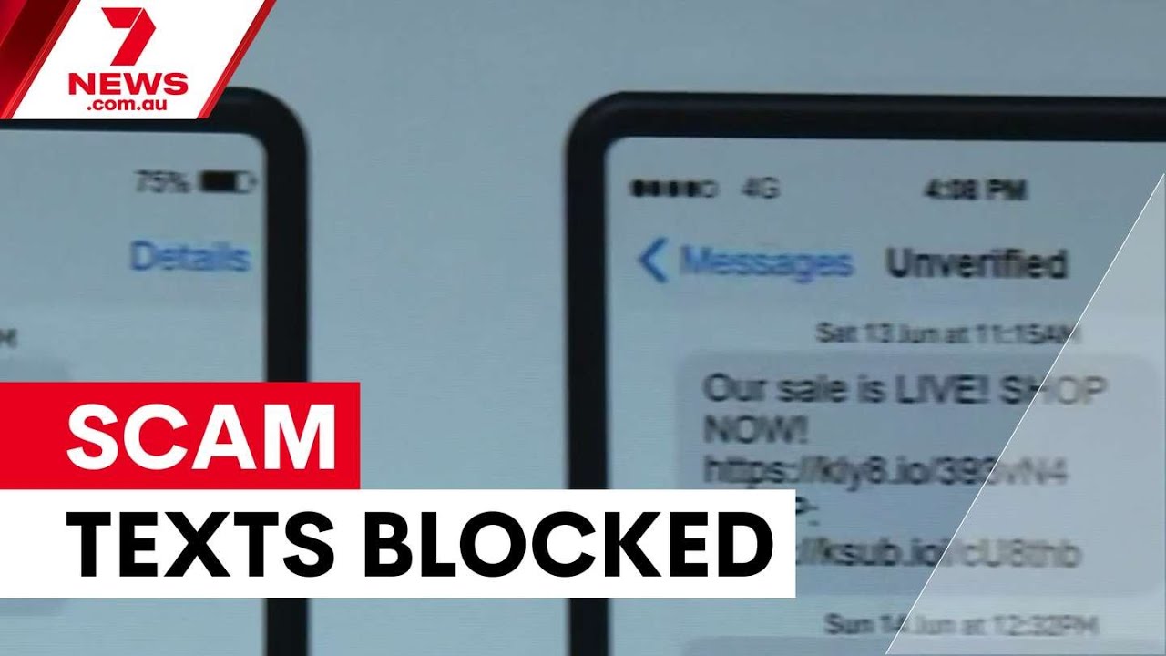 Новые меры по борьбе с мошенническими SMS | 7NEWS
