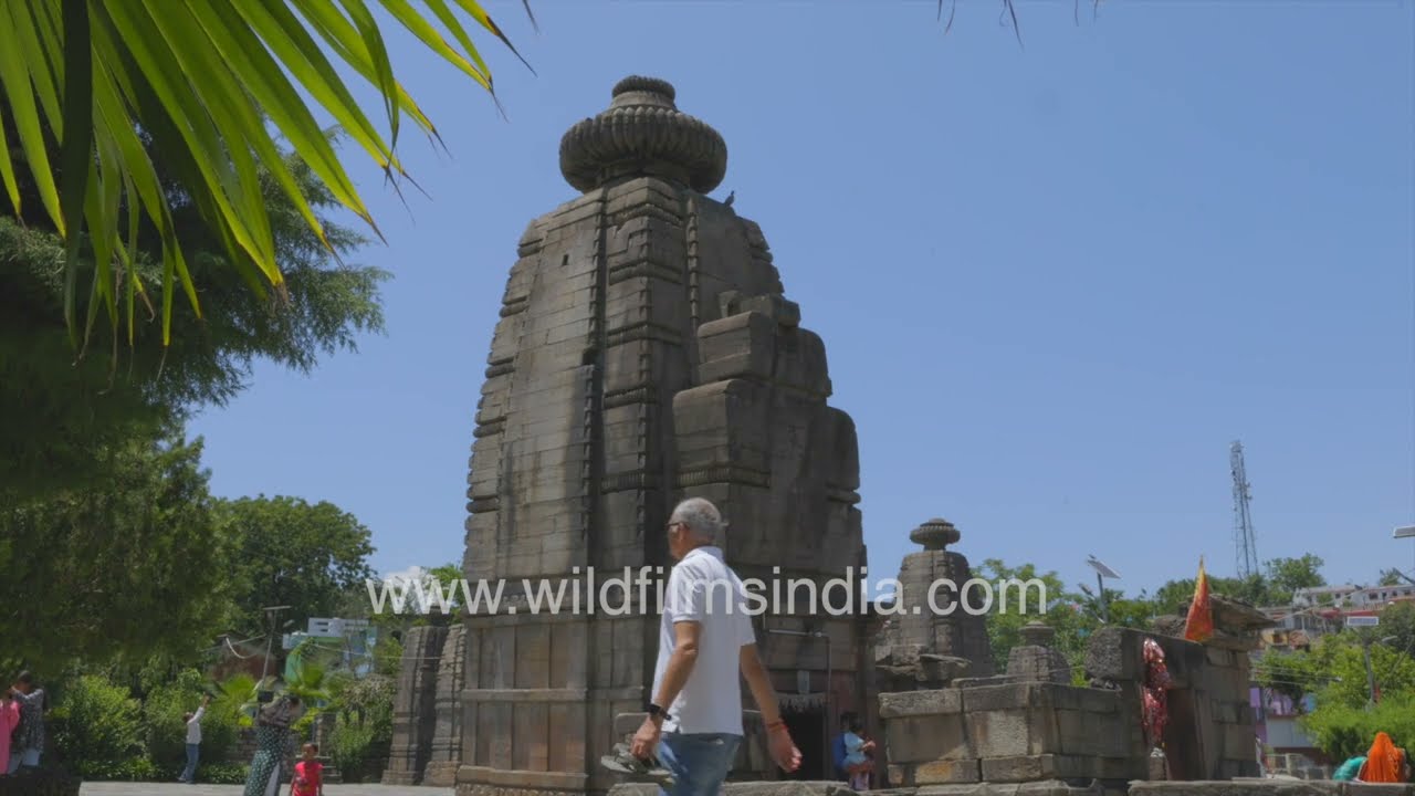 The Katarmal Surya Temple is a 9th-century temple, dedicated to the Sun God, in Almora, Uttarakhand