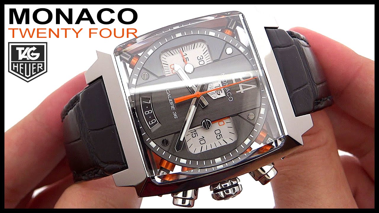 Tag Heuer Monaco 24 Cal 36 Luxury Watch Hands-On