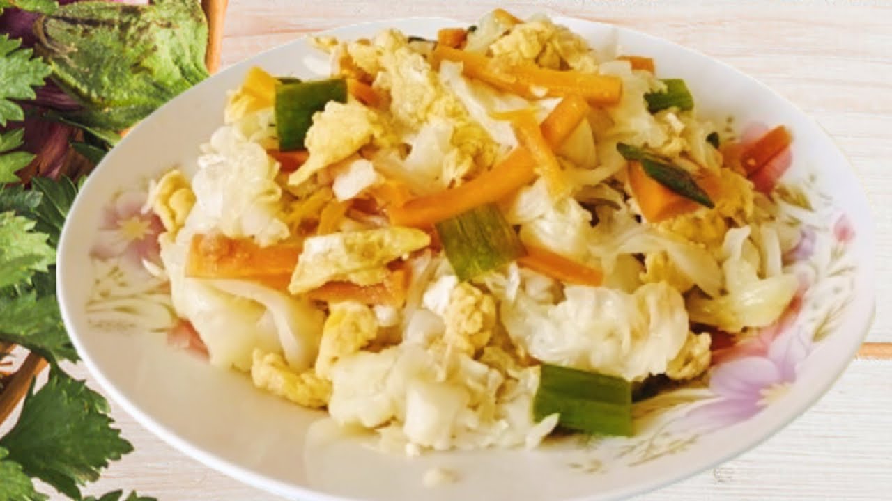 Ide Masak Murah Meriah! Oseng Kubis Telur Wortel