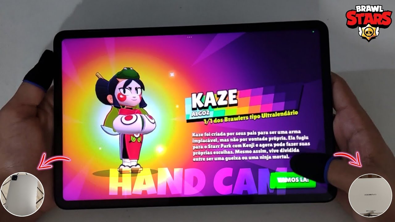 XIAOMI PAD 6 👑 KAZE 144 FPS 🔥 | Ручная камера | Brawl Stars