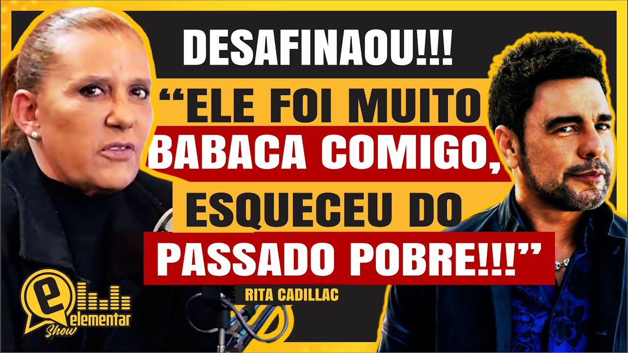ZEZÉ DE CAMARGO É UM INGRATO!!! | RITA CADILLAC #cortes #podcast #cortespodcast #podcasts