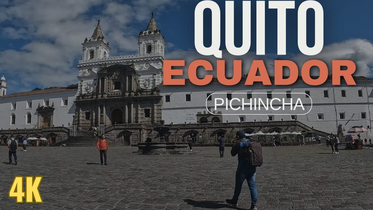 Descubre Quito: Caminata por el Centro Histórico - Parte 1 - Ecuador #2 [4K] PASOS POR DESCUBRIR