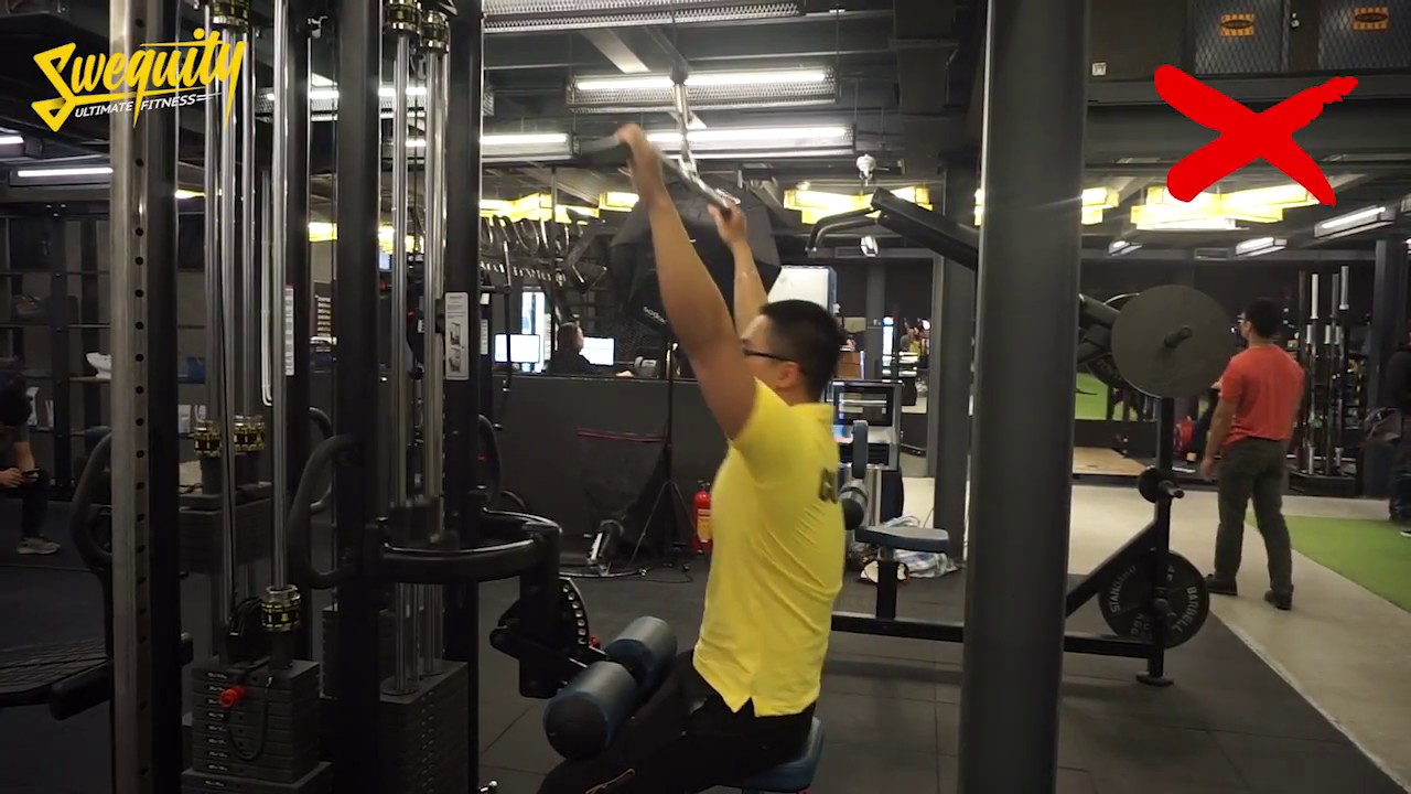 [LU03] Tập lưng - Lats Pulldown