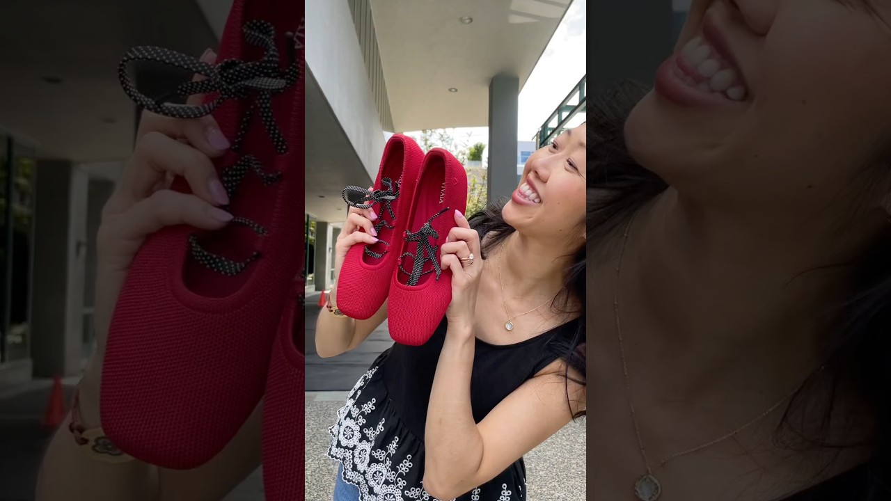 One pair, endless possibilities @VIVAIA_OFFICIAL Miley ballet flats &hearts;️ #vivaia #balletflats #red