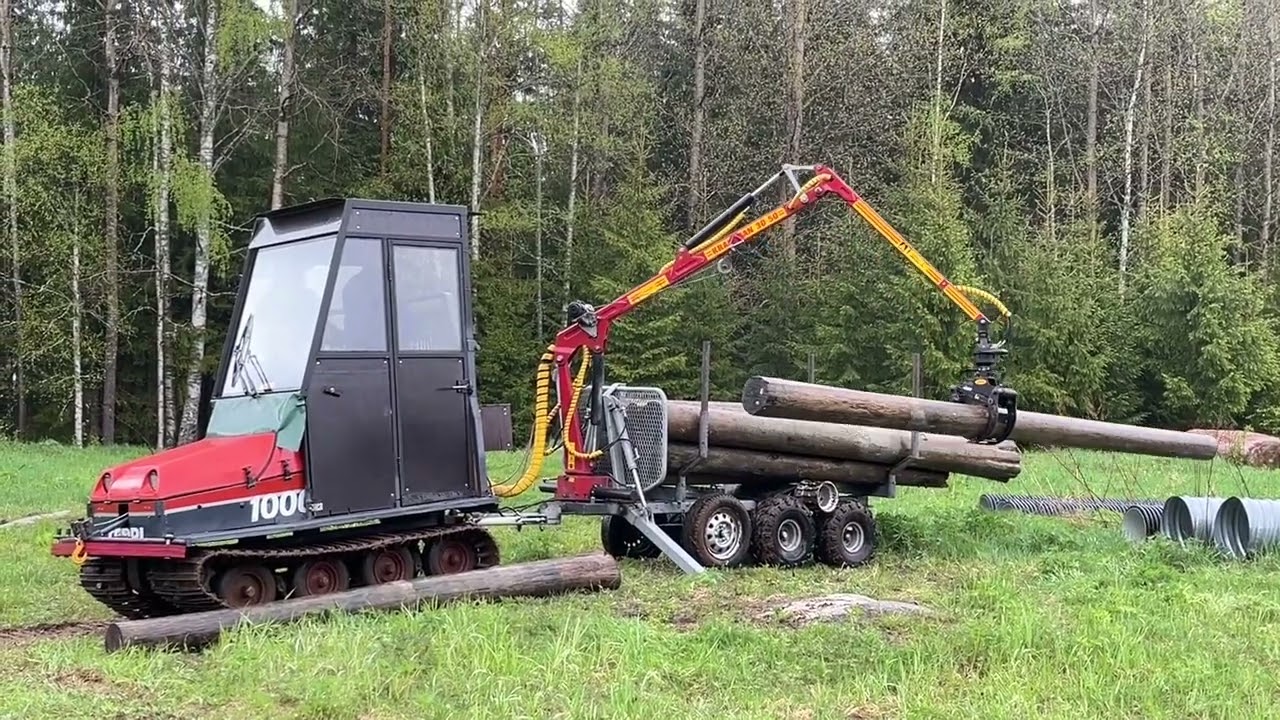 Huutokaupataan Terri 1000 Kranmanilla I Huutokaupat.com