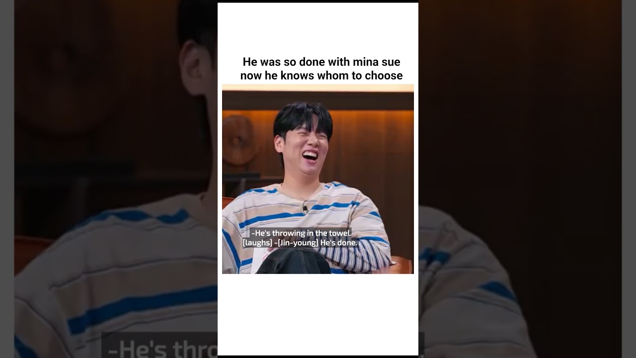 he was so done with mina sue #singleinferno5 #singleinferno #singleinferno2 #kvariety