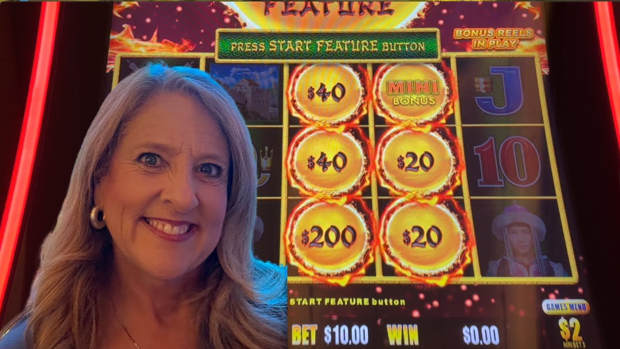 Huge Win on Dragon Link Slot Machine