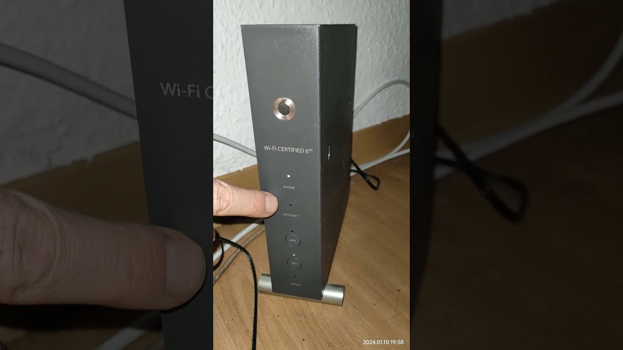 🇩🇪 Vodafone - перезагрузка WI-FI роутера домашнего кабельного интернета - помогает (не) всегда!