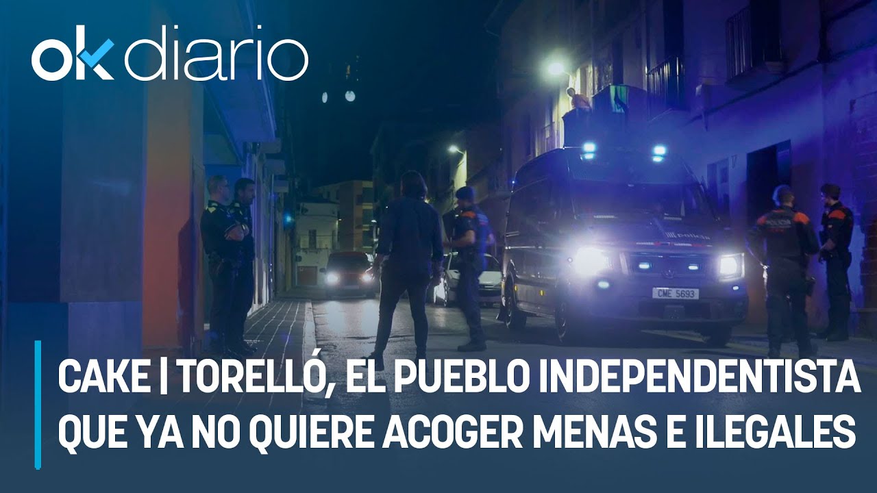 Cake en Torell&oacute;, el pueblo independentista que ya no quiere acoger menas e ilegales